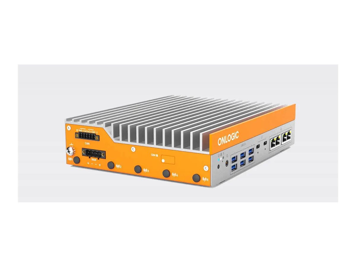 OnLogic Helix 521 - DIN-rail / wall mount - AI Ready - Core Ultra 5 125H 1.2 GHz - 8 GB - SSD 256 GB