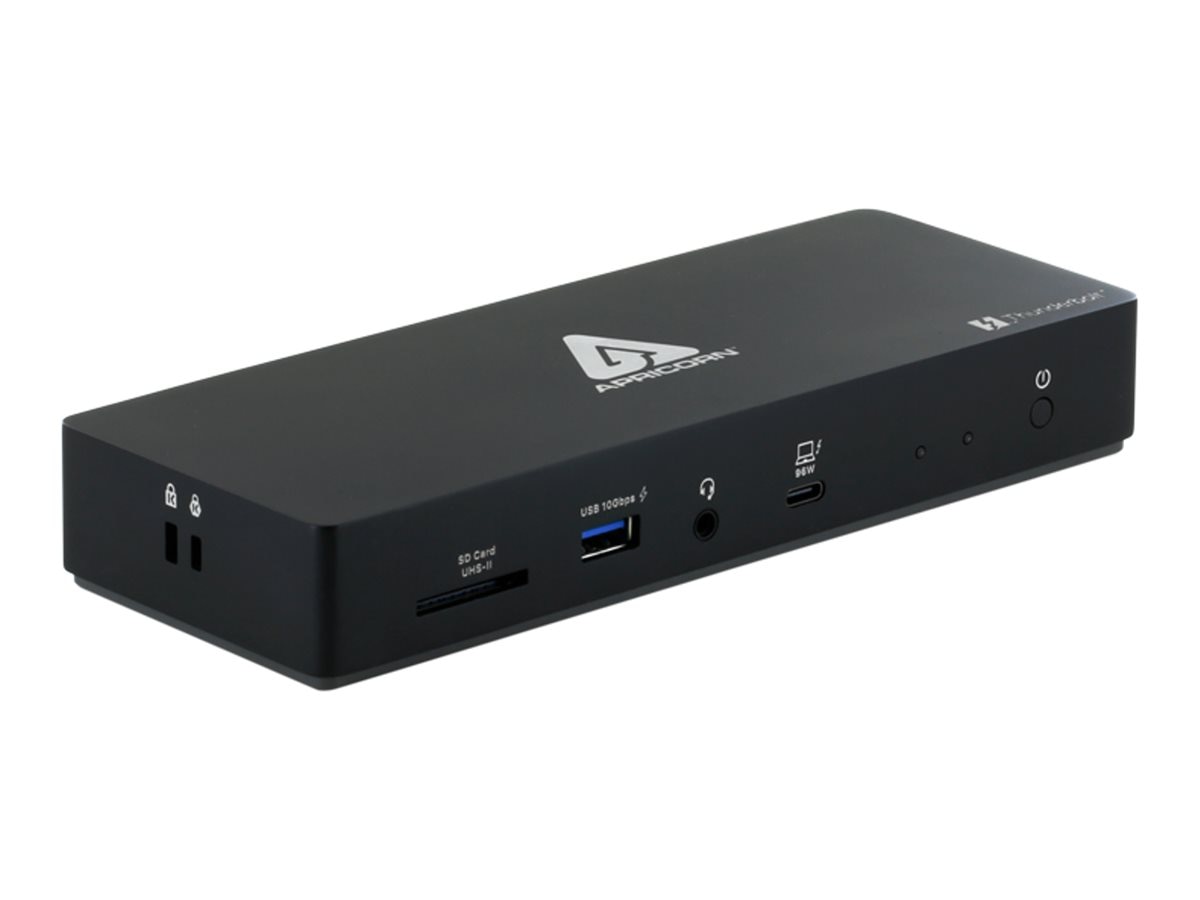Apricorn Aegis - docking station - USB4 / Thunderbolt 4 - HDMI - 1GbE, 2.5G