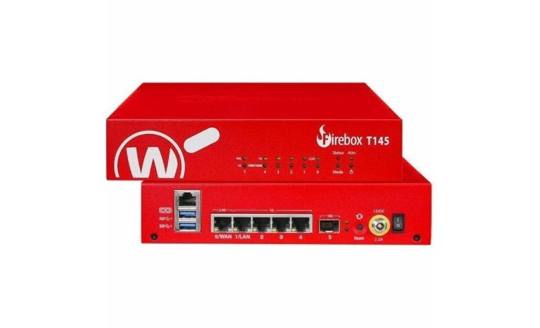 WatchGuard Firebox T145 Network Security/Firewall Appliance