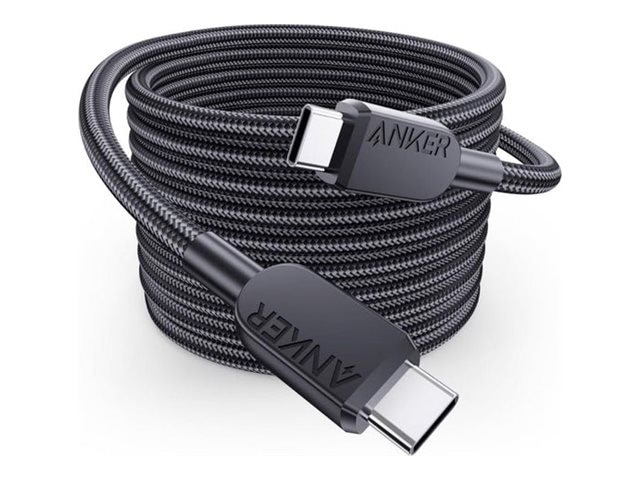 Anker - USB-C cable - 24 pin USB-C to 24 pin USB-C - 10 ft