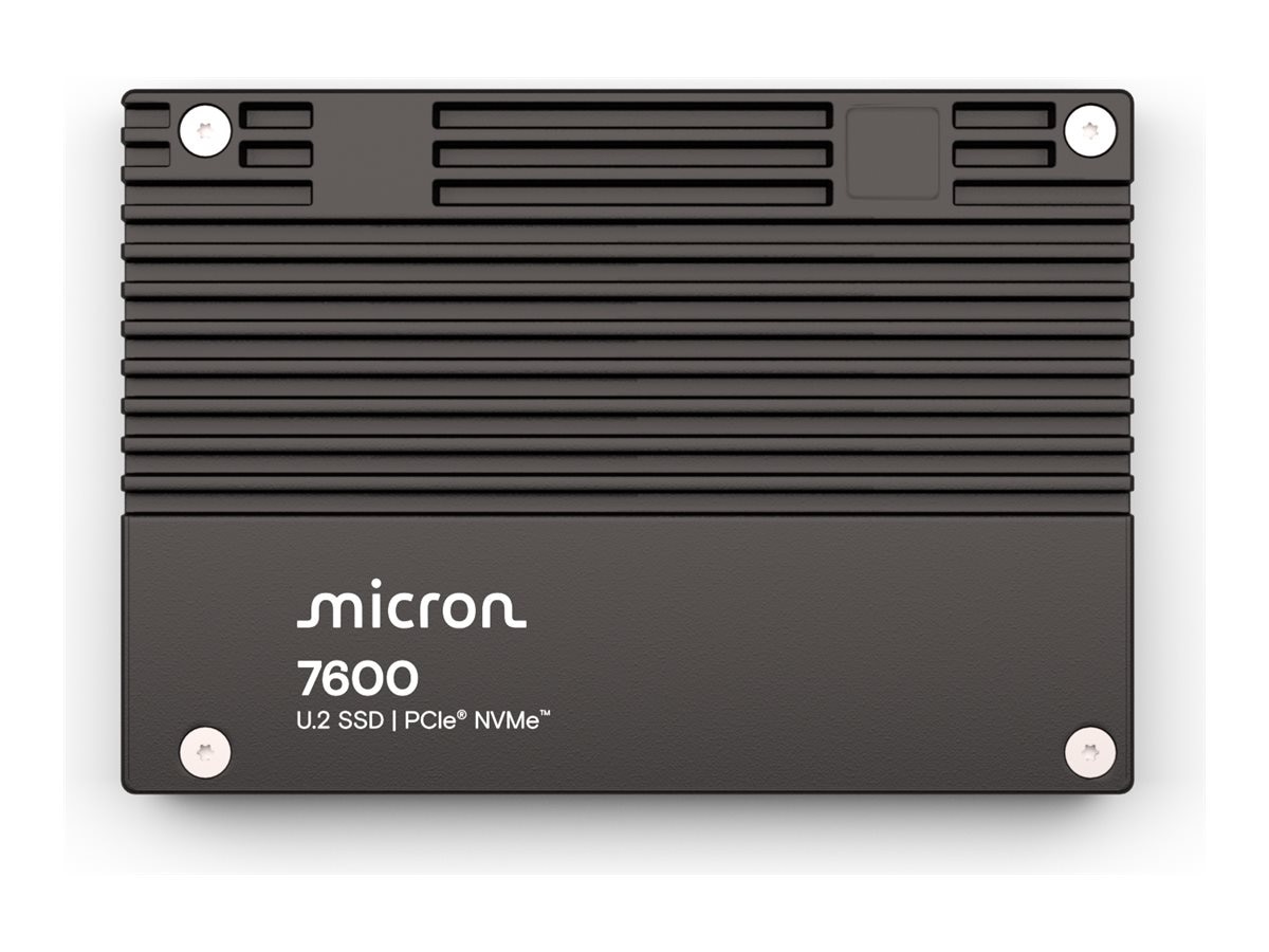 Micron 7600 MAX - SSD - Mixed Use - 3.2 TB - U.2 PCIe 5.0 x4 (NVMe)