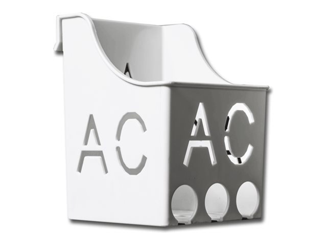 Anywhere Cart - power adapter basket - plastic, for AC adapters