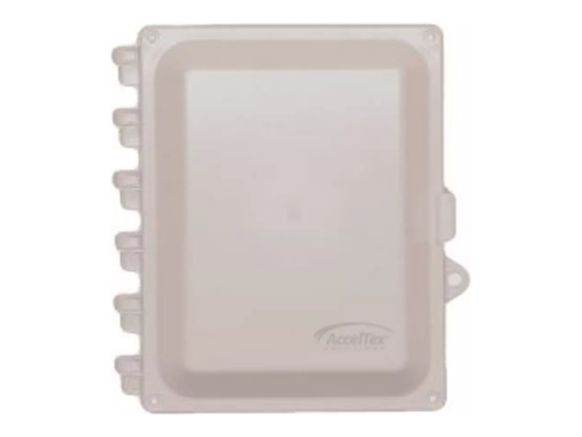 AccelTex Solutions wireless access point enclosure - 8x6x4, polycarbonate,