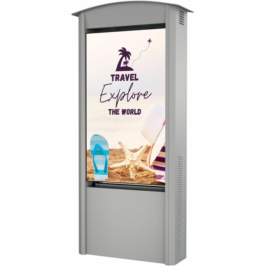 Peerless-AV® Dual-Sided Smart City Kiosk with (2) 55" Xtreme™ High Bright O
