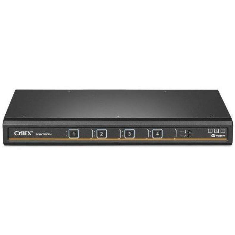 Vertiv Avocent Cybex Secure MultiViewer KVM Switch, 4 Port, Cursor Navigati