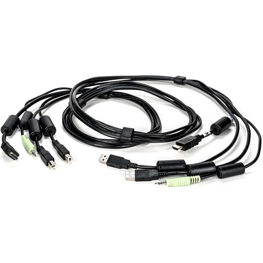 Vertiv Cybex SC800/SC900 6 feet All-in-One KVM Cable | Single Head | 4K UHD