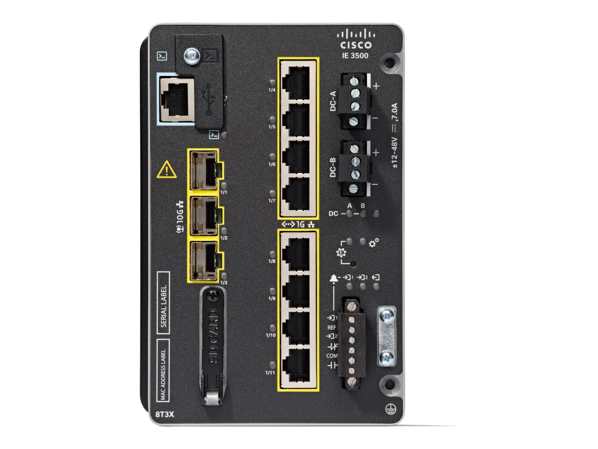 Cisco IE3500 Rugged Series IE-3500-8T3X - switch - 11 ports - managed