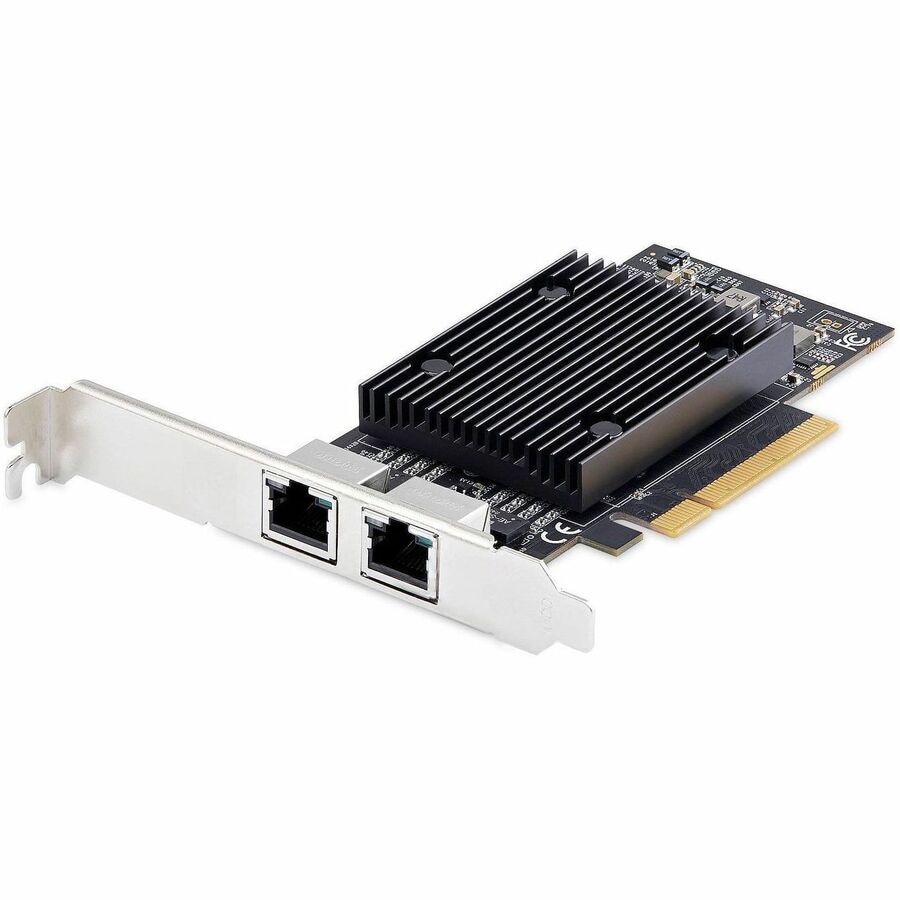 StarTech.com 2-Port PCIe 10Gb Ethernet Network Card, Windows and Linux, Bro