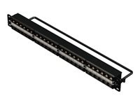 Belden REVConnect patch panel - 1U - 19" - flat