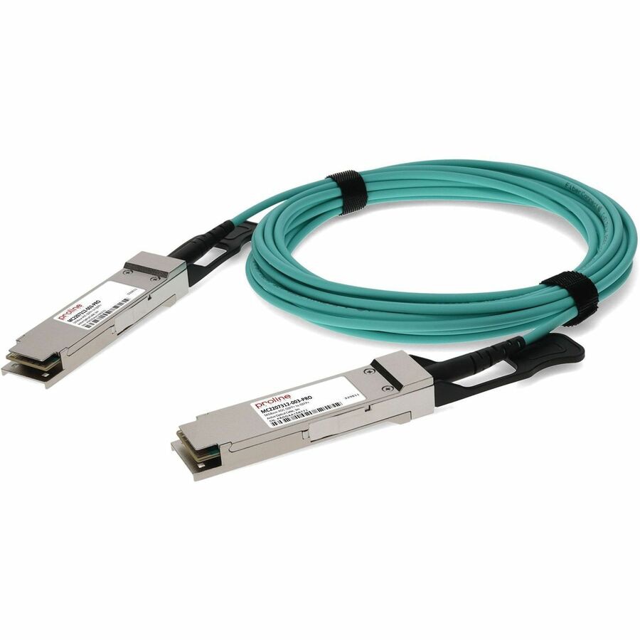 PROLINE 3M TAA QSFP+ AOC Cable - 56 Gbps - Fiber Optic - 3 m Length