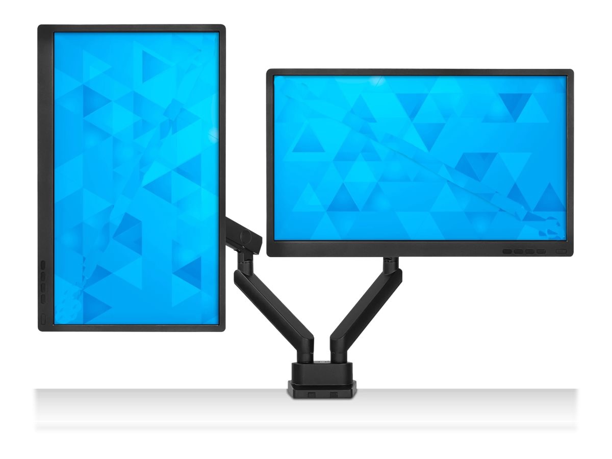 Mount-It MI-2672 mounting kit - adjustable arm - for 2 monitors
