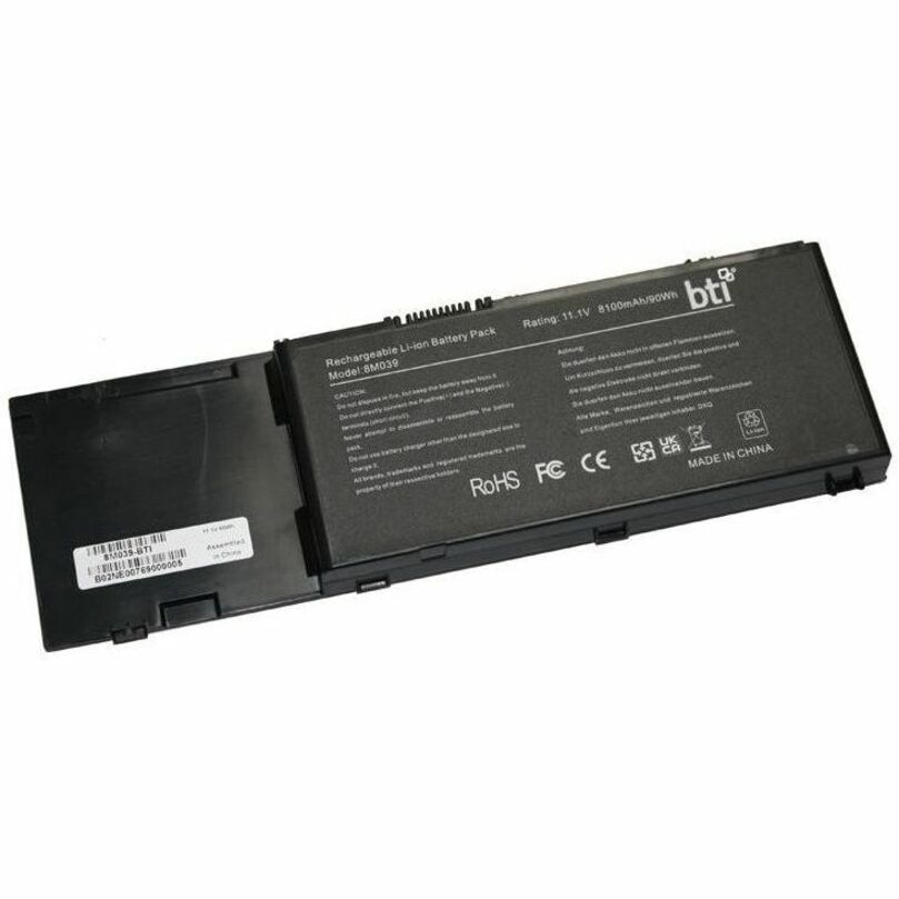 BTI 8M039-BTI LI-ION NOTEBOOK BATTERY FOR DELL