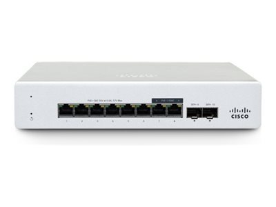 CISCO MERAKI MS130-8X CLOUD MGD. 6GE