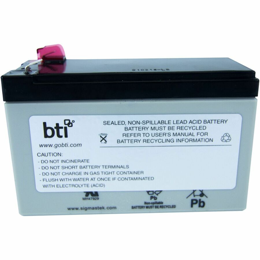 BTI APCRBC114-SLA114 SEALED LEAD ACID BATTERY FOR APC RBC114 - 2yr Warranty