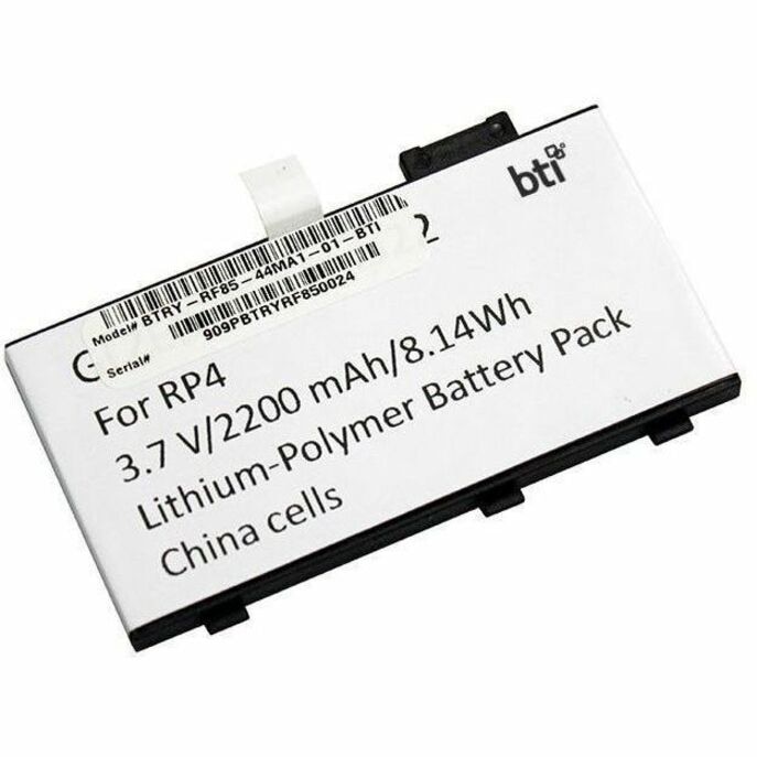 BTI BTRY-RF85-44MA1-01-BTI 3.7V 2200MAH 8.14WH Li-ION SCANNER BATTERY FOR Z