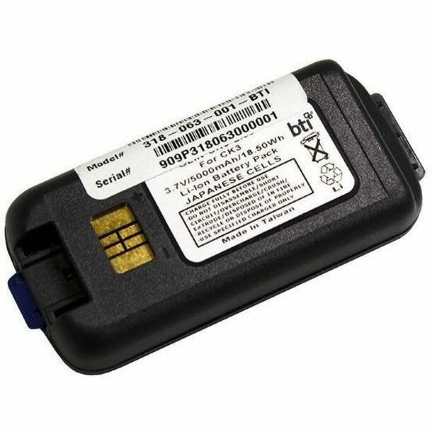 BTI CK67-BTSC-001-BTI 3.7V 5000MAH 18.50WH Li-ION SCANNER BATTERY FOR HONEY