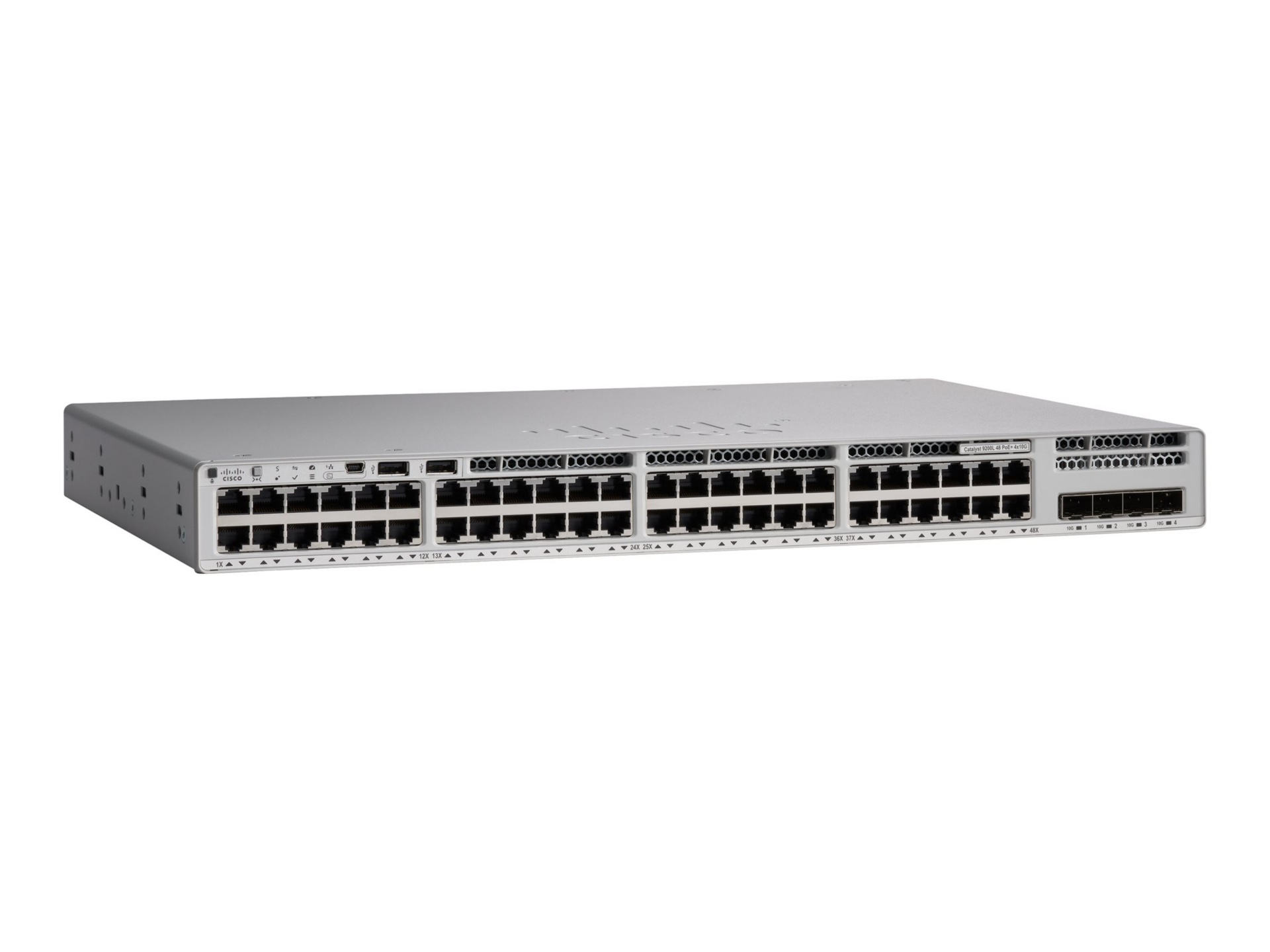 Cisco Meraki Catalyst 9200L-48P-4X - switch - 48 ports - managed - rack-mou