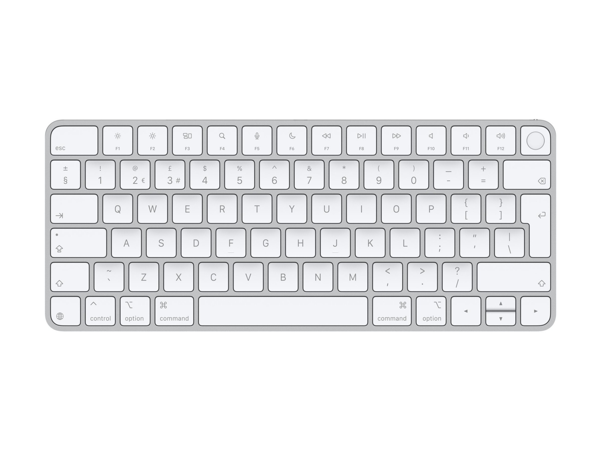 Apple Magic Keyboard with Touch ID - keyboard - USB-C - QWERTY - UK Input Device