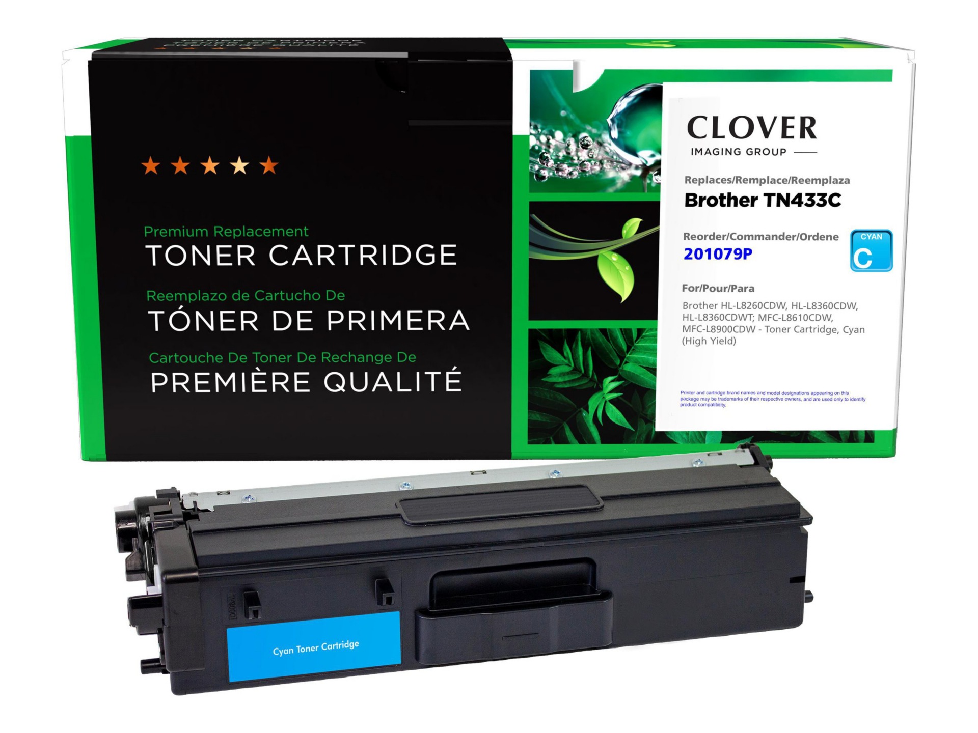 Clover Imaging Group - High Yield - cyan - compatible - remanufactured - to