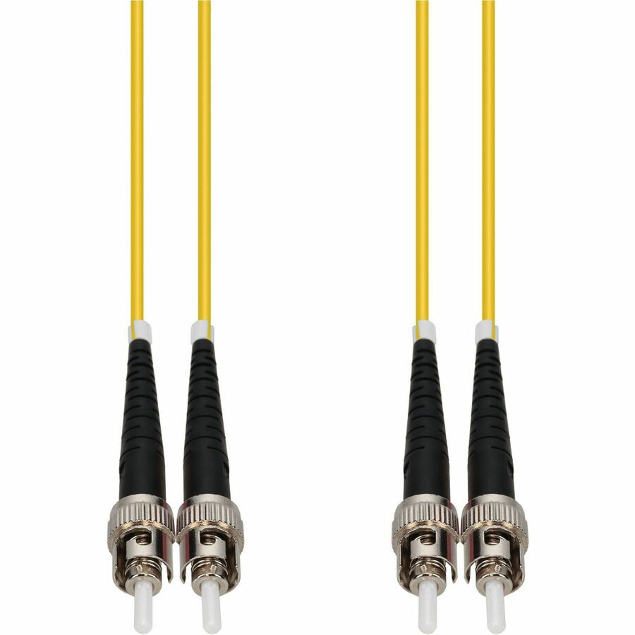 Proline 2m ST to ST Yellow OS2 Duplex OFNR (Riser-Rated) SMF Fiber Patch Ca