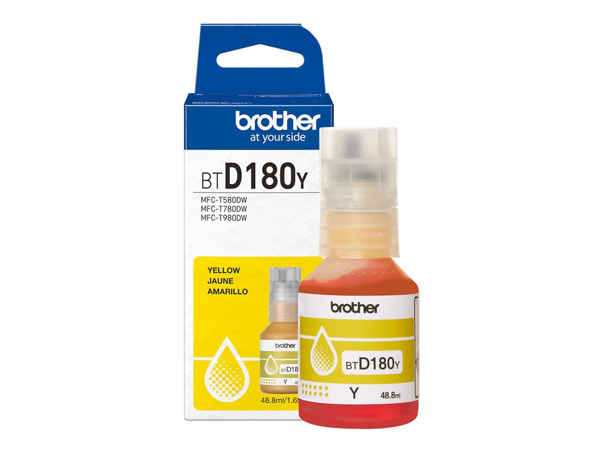 Brother BTD180Y - High Yield - yellow - original - ink refill