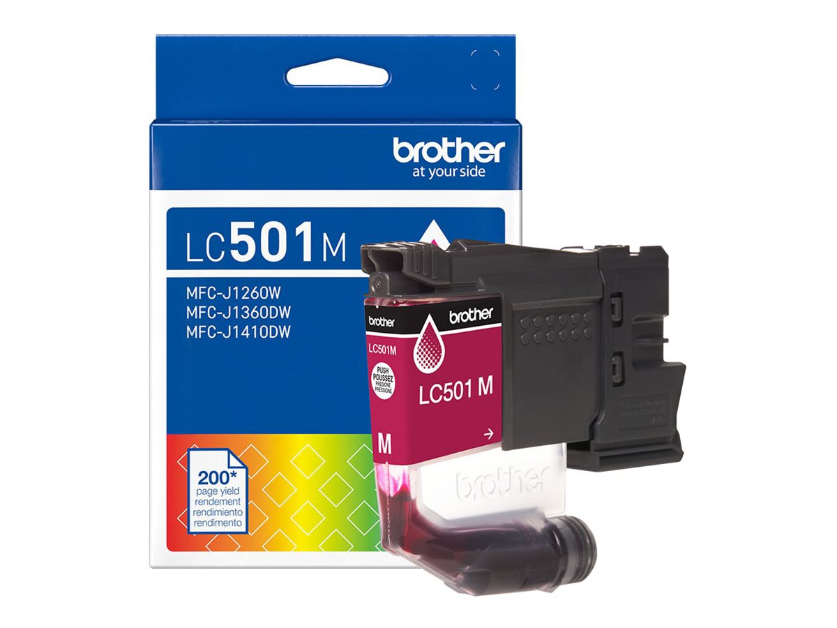 Brother LC501M - magenta - original - ink cartridge