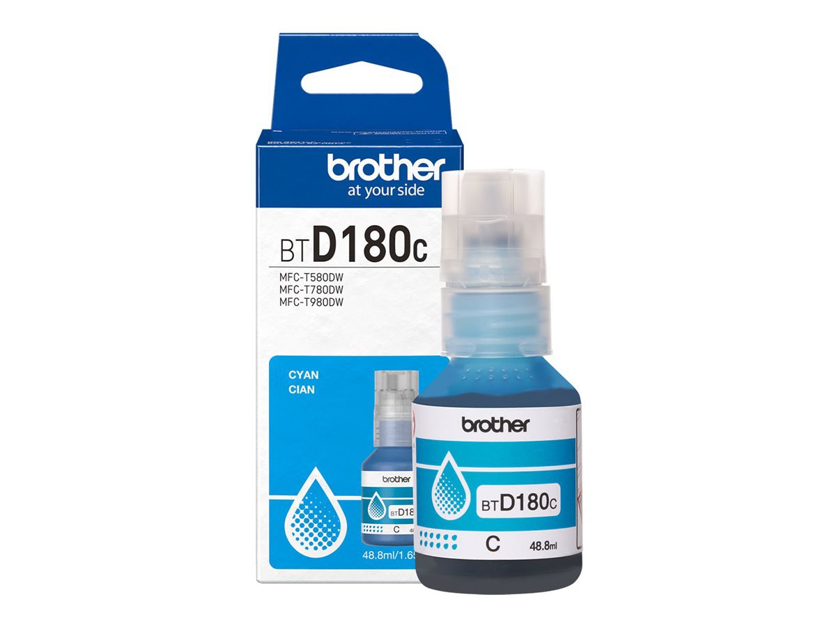 Brother BTD180C - High Yield - cyan - original - ink refill