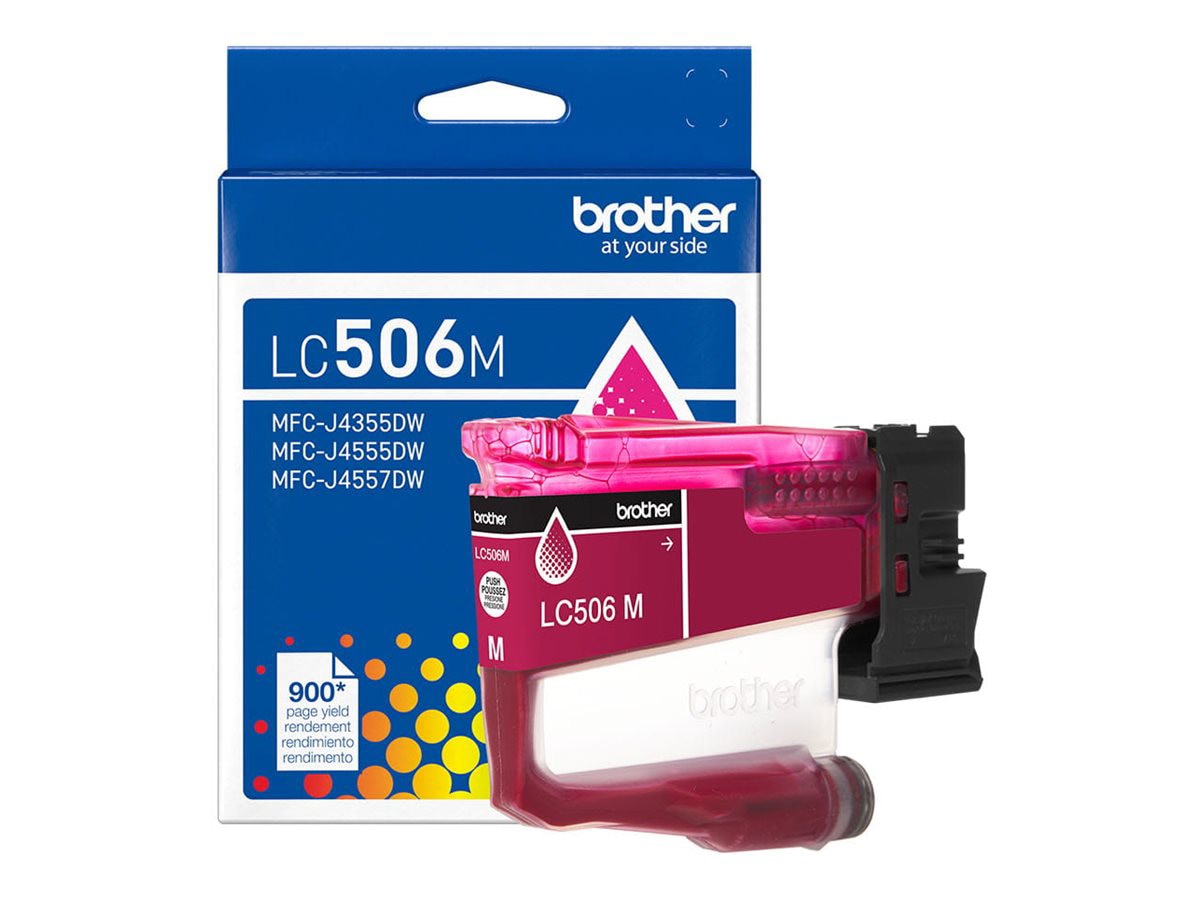 Brother LC506M - magenta - original - ink cartridge