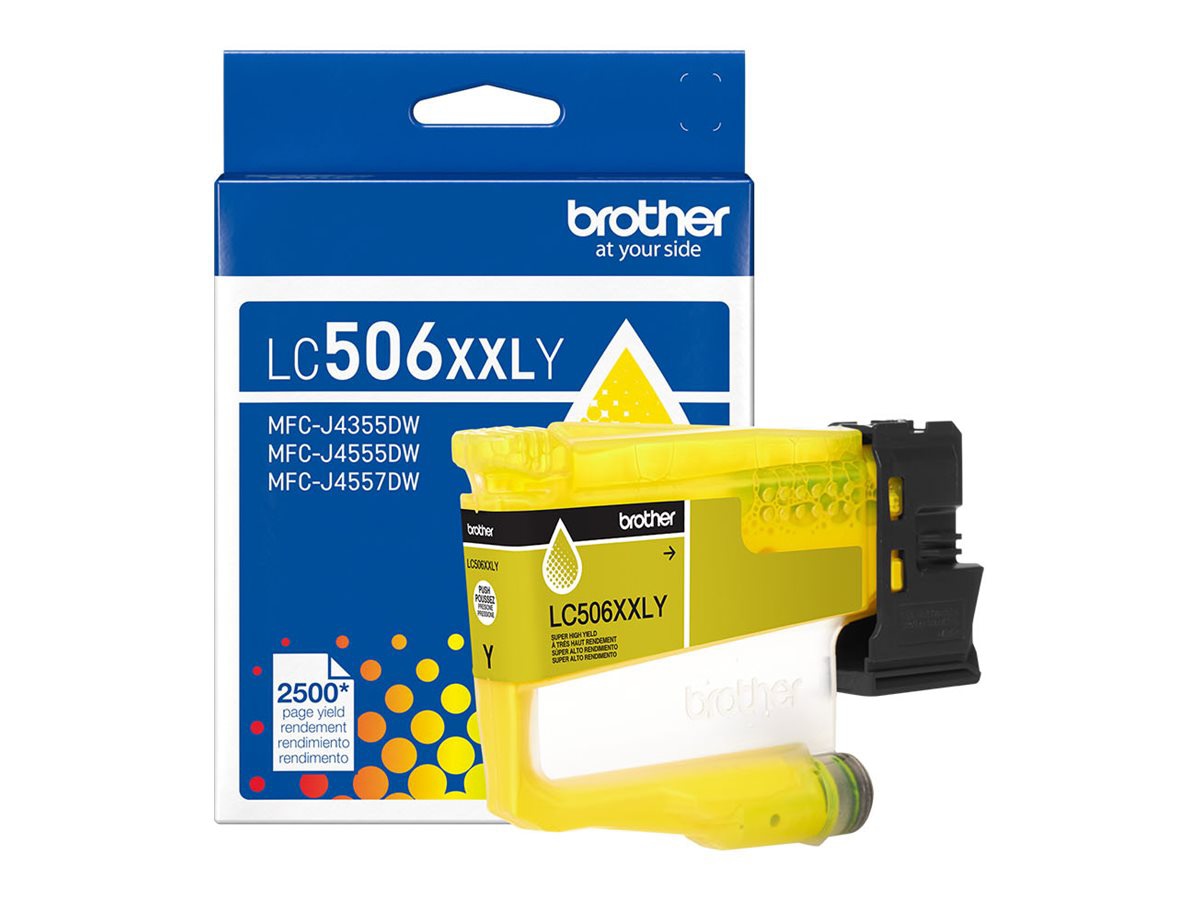 Brother LC506XXLY - Super High Yield - yellow - original - ink cartridge