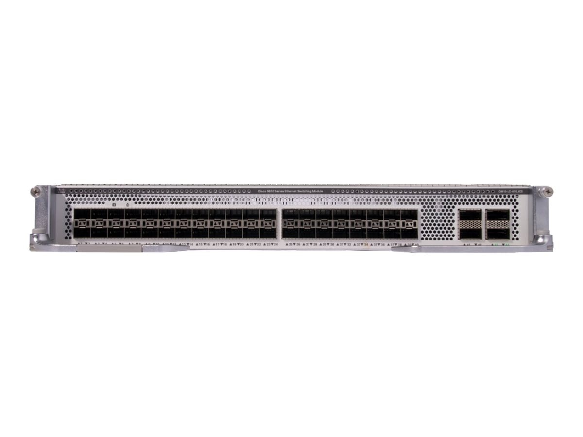 Cisco - switch - 40 ports - smart - plug-in module