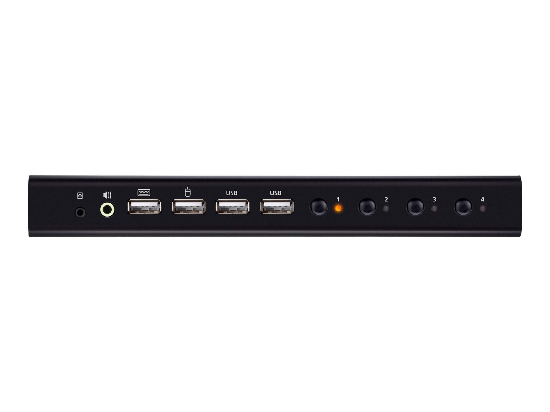 ATEN CS784H - KVM / audio / USB switch - 4 ports