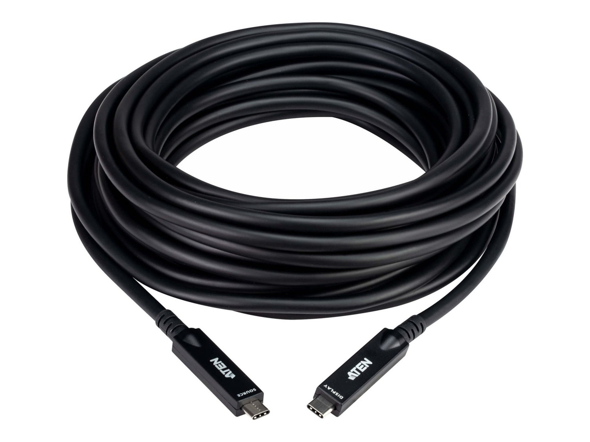 ATEN - USB-C cable - 24 pin USB-C to 24 pin USB-C - 10 m