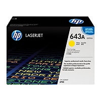 HP 643A (Q5952A) Original Laser Toner Cartridge - Single Pack - Yellow - 1 Each