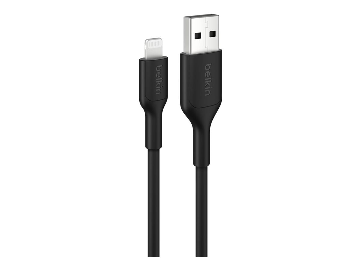 Belkin USB-A to Lightning Connector Cable - M/M - 3.3ft/1m - Black