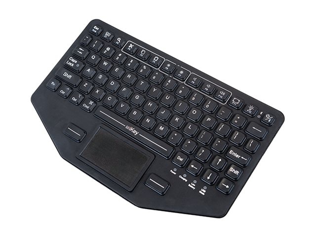 Gamber-Johnson - keyboard - IP67, AMPS and VESA 75 - with touchpad Input De
