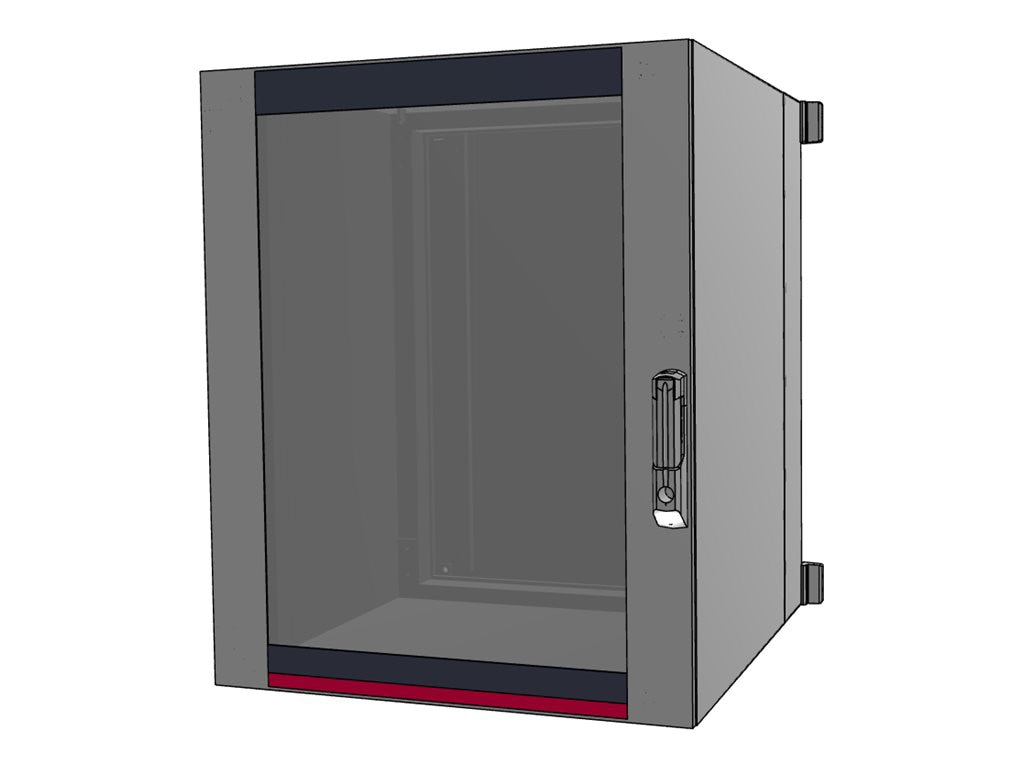 Rittal AX - cabinet - 3-part - 15U