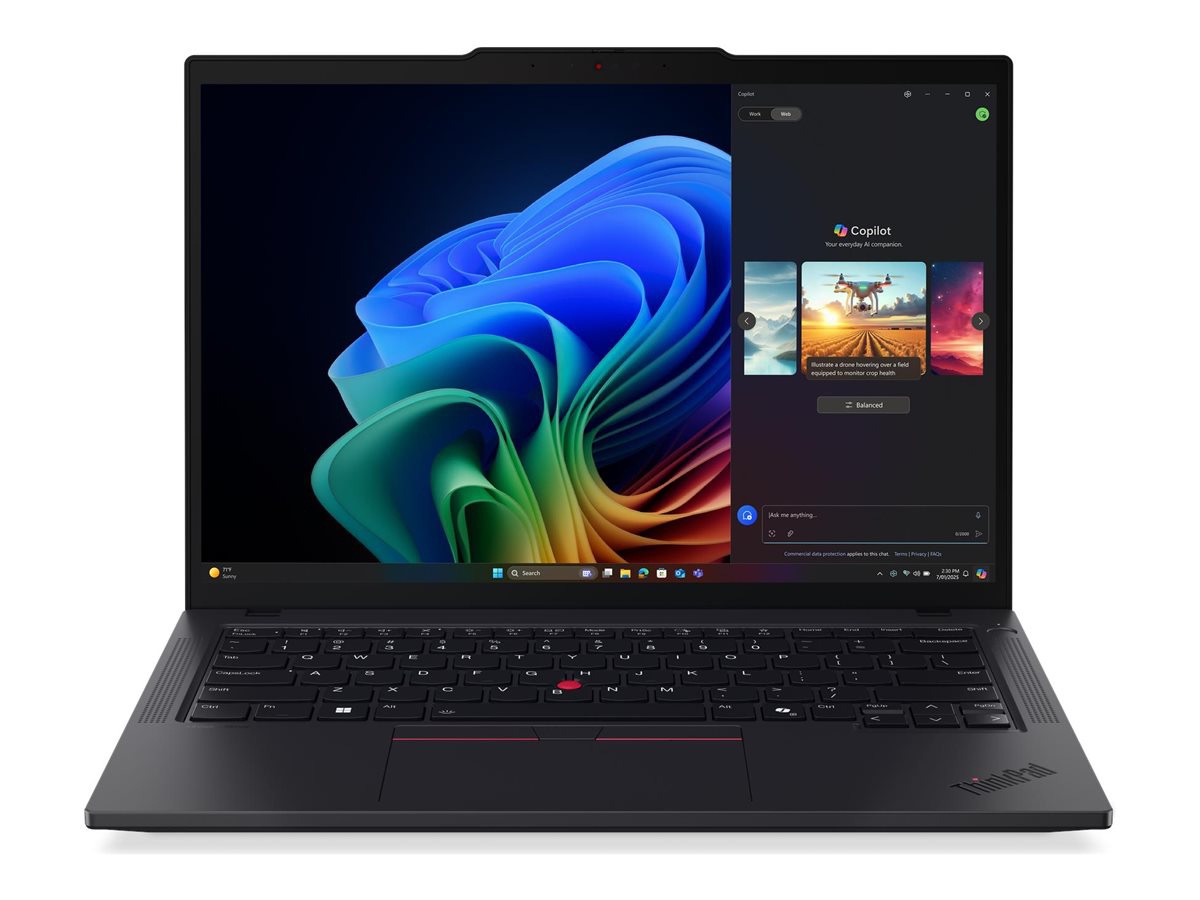 Lenovo ThinkPad T14 Gen 6 - Copilot+ PC - 14" - AMD Ryzen AI 5 PRO - 340 - 16 GB RAM - 256 GB SSD