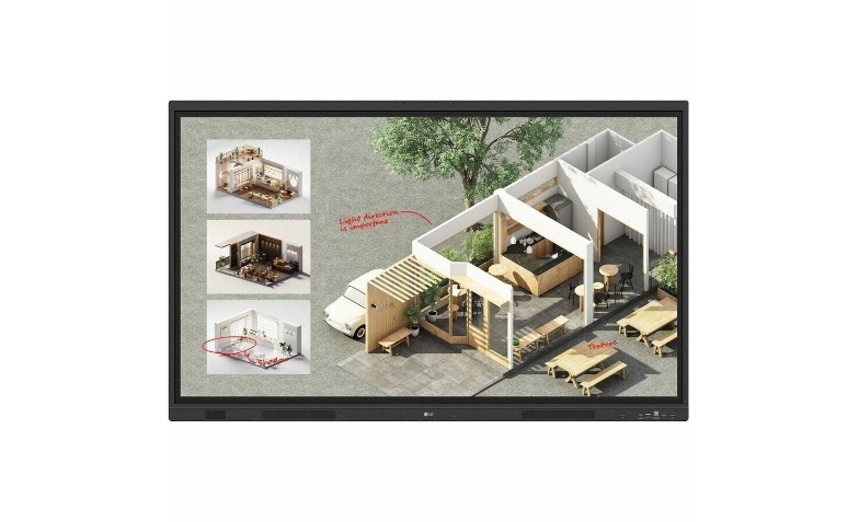 LG CreateBoard 55TR3DQ-B Collaboration Display - 55TR3DQ-B - Large