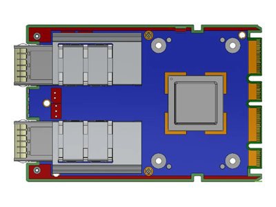 NVIDIA ConnectX-7 - Crypto enabled with Secure Boot - network adapter - PCIe 5.0 x16 - 200 Gigabit QSFP112 x 2