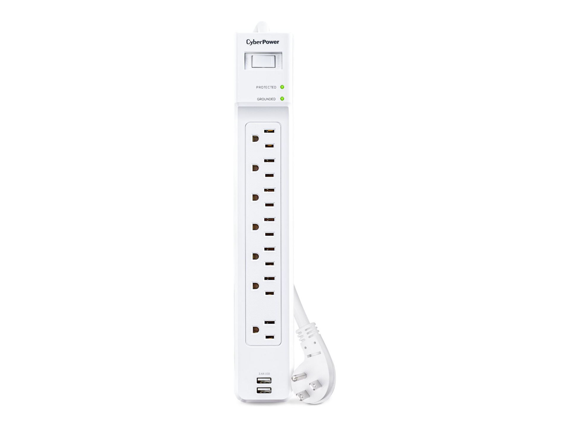 CyberPower Essential P704URC1 - surge protector - 1875 Watt
