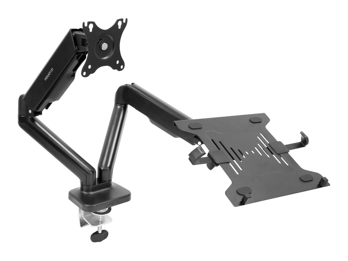 Mount-It mounting kit - for LCD display / notebook - black