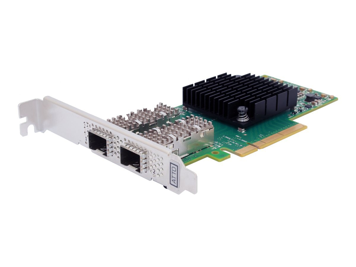 ATTO FastFrame 3 N322 - network adapter - PCIe 3.0 x8 - 10Gb Ethernet SFP+