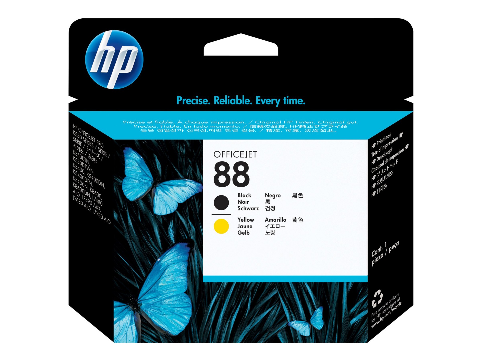 hp 88 black