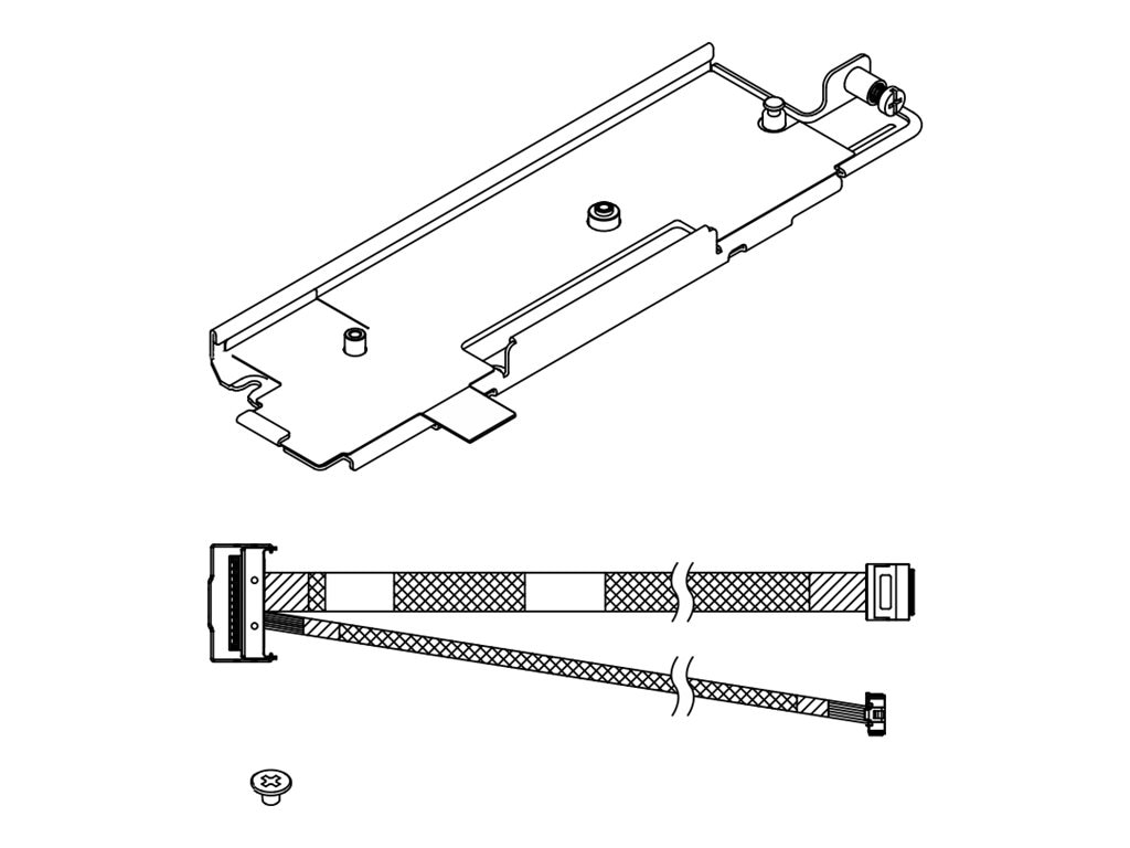 Lenovo RAID controller carrier and cable Kit