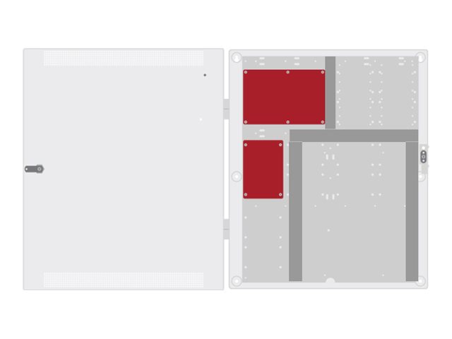 Axis TA1203 - enclosure - with power unit and FAI