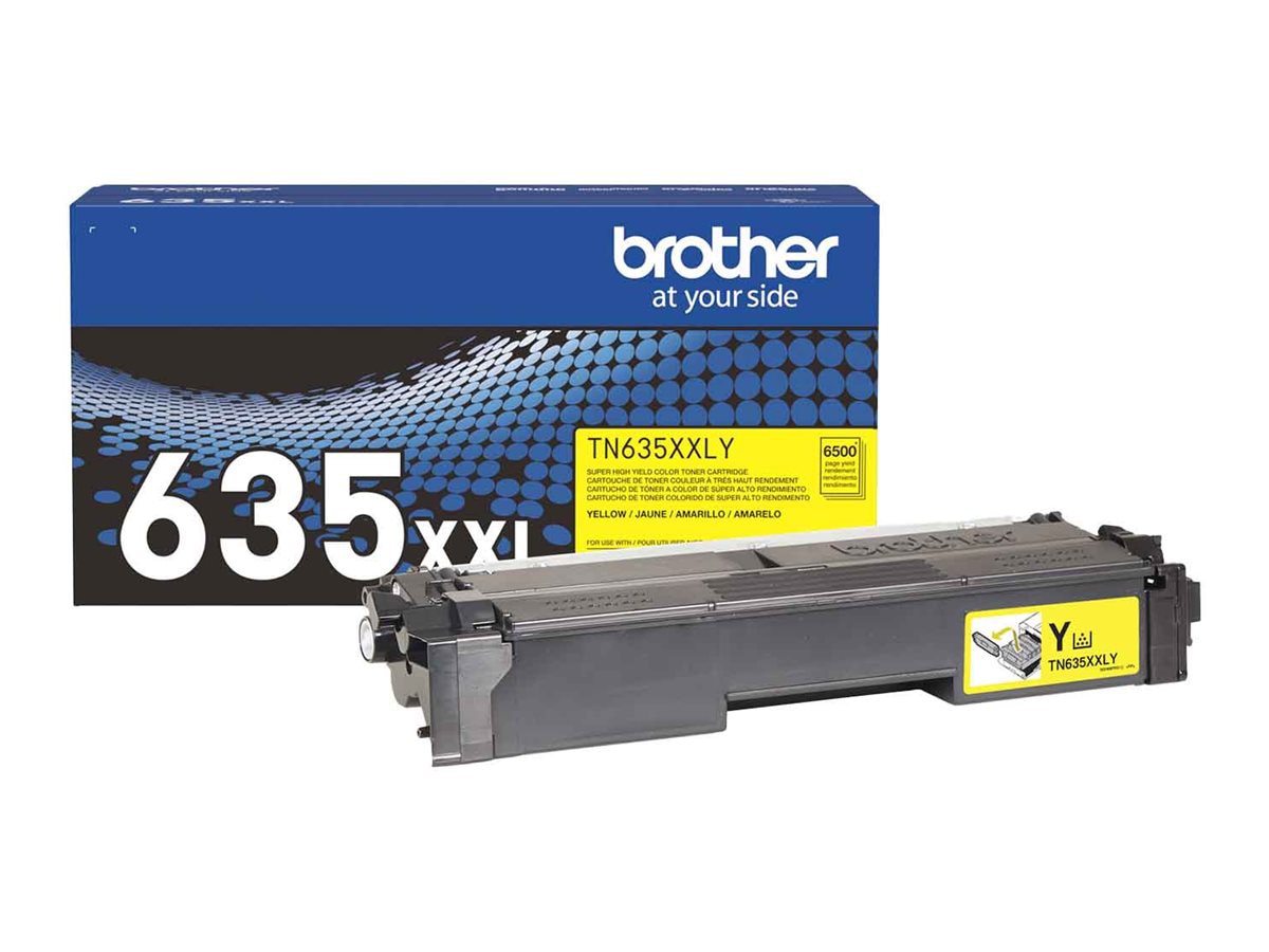 Brother TN635XXLY - Super High Yield - yellow - original - toner cartridge