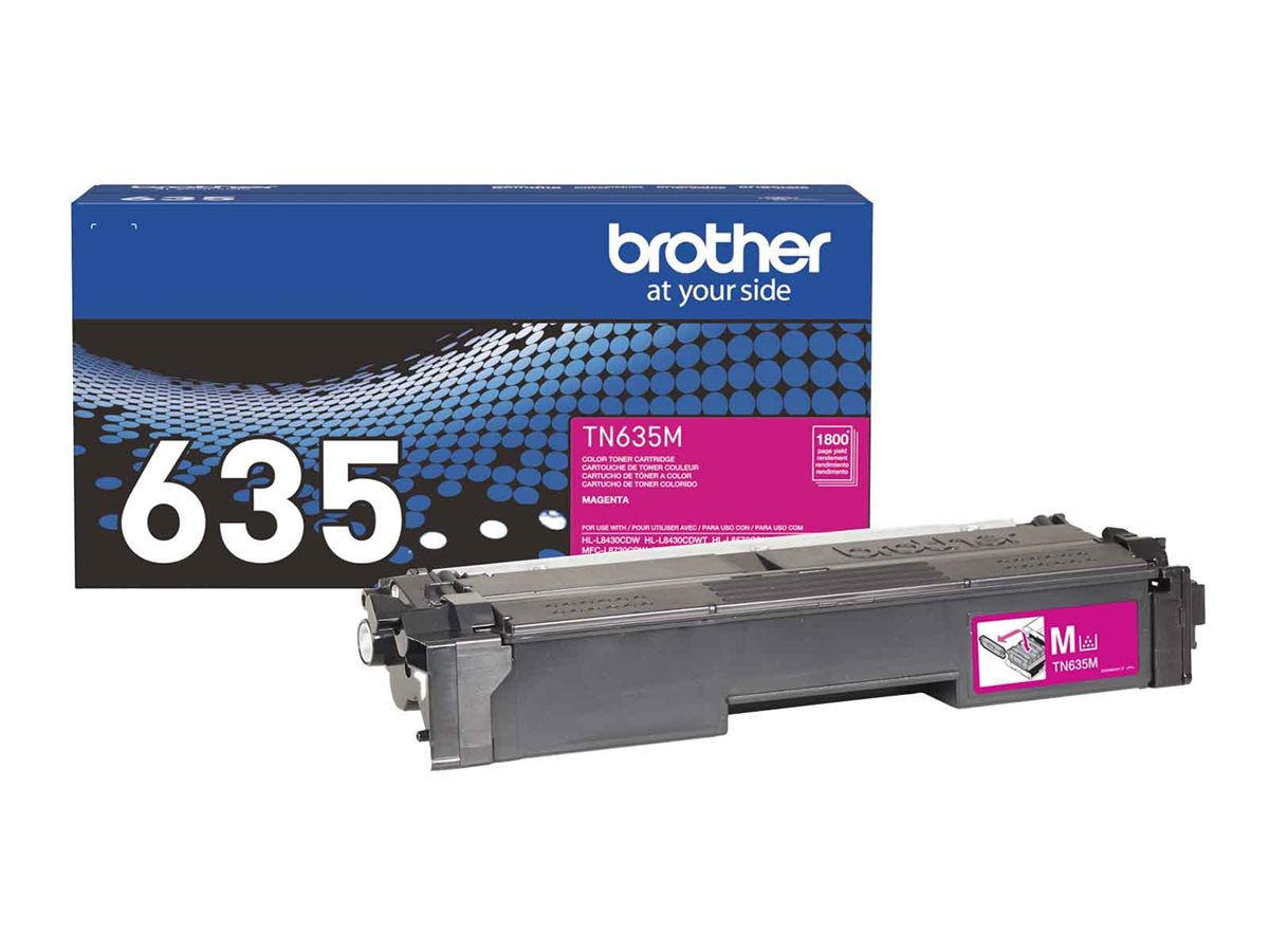 Brother TN635M - magenta - original - toner cartridge