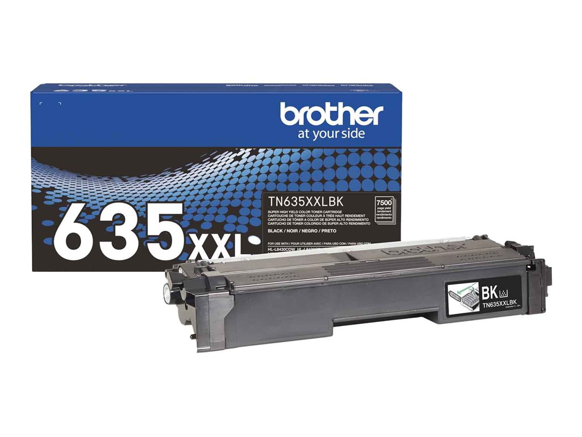 Brother TN635XXLBK - Super High Yield - black - original - toner cartridge