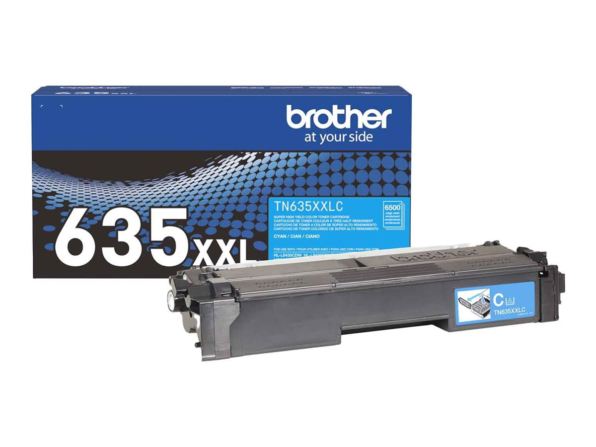 Brother TN635XXLC - Super High Yield - cyan - original - toner cartridge