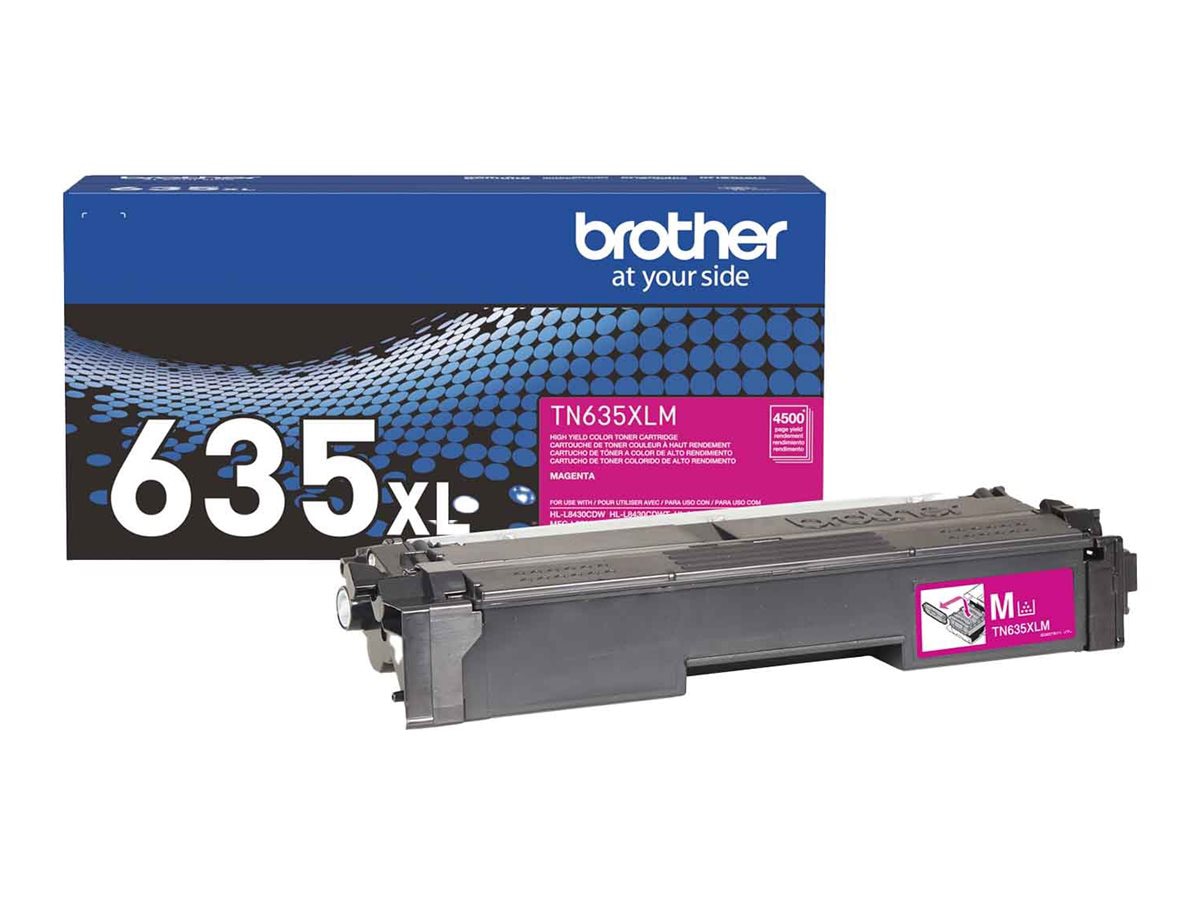 Brother TN635XLM - High Yield - magenta - original - toner cartridge